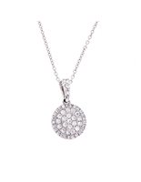 Collana Golay Donna CERCHIO DI LUCE in Oro bianco Diamante 0.26 Ct GKT105012 0.26 G VS - GKT105012 0.26 G VS